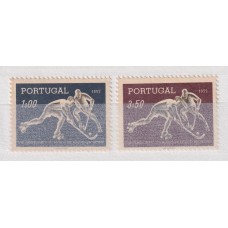PORTUGAL 1952 SERIE COMPLETA DE ESTAMPILLAS NUEVAS MINT DEPORTES 12 EUROS